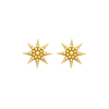 Morning Star Stud | 22k Gold Plate
