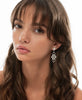 Munay Earrings | Sterling Silver | Aquamarine & White Zircon