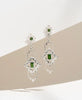 Munay Earrings | Sterling Silver | Chrome Diopside