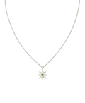 Nora Necklace | 925 Sterling Silver | Chrome Diopside