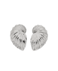 Paper Nautilus Earrings | Sterling Silver