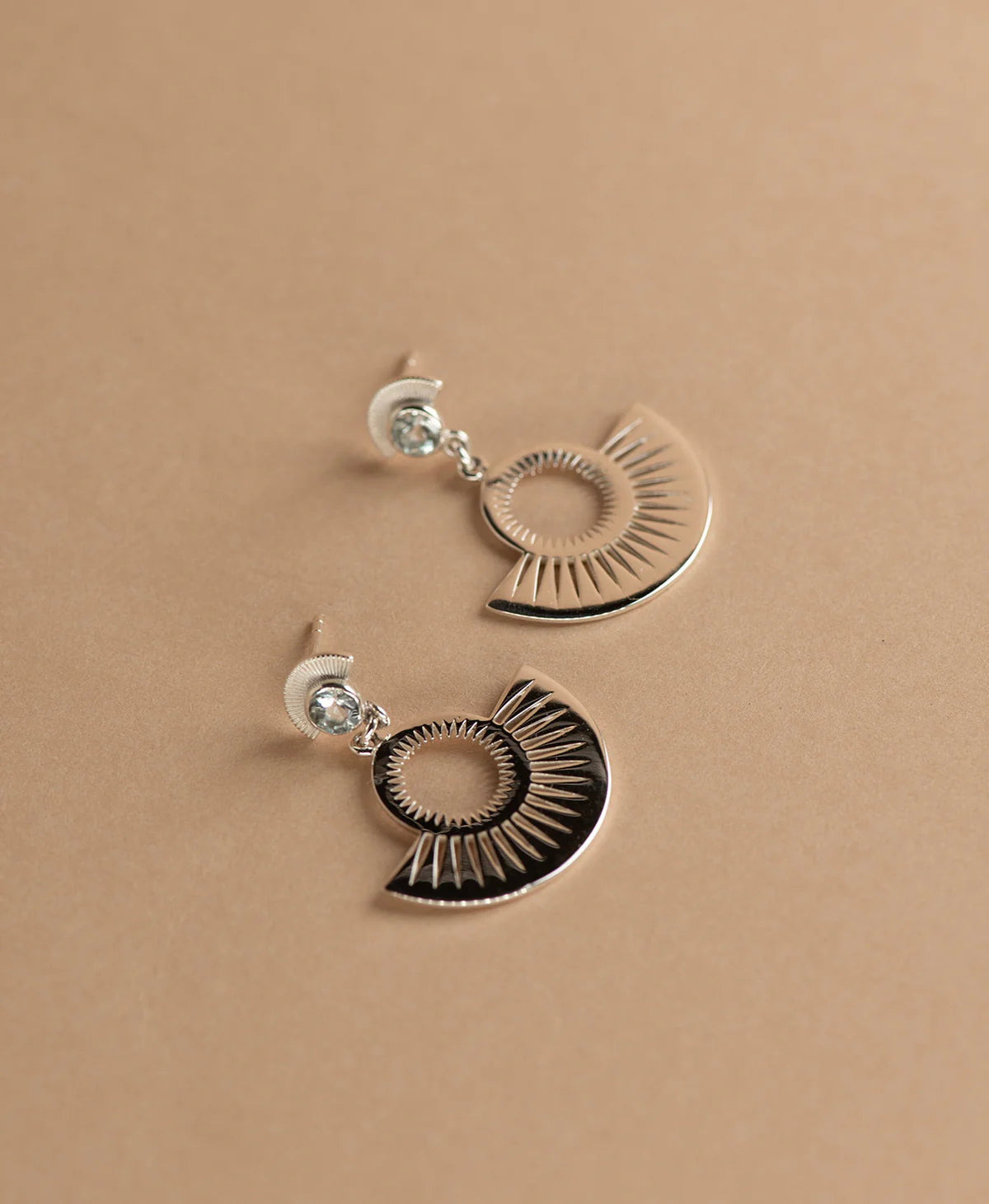 Pocket Full Of Sunshine Earrings | Sterling Silver & Aquamarine