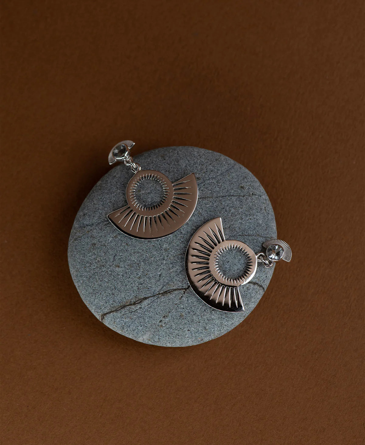 Pocket Full Of Sunshine Earrings | Sterling Silver & Aquamarine