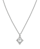 Reya Necklace | Sterling Silver | White Topaz