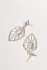 Rosa Earrings with Rose Quartz | Sterling Silver