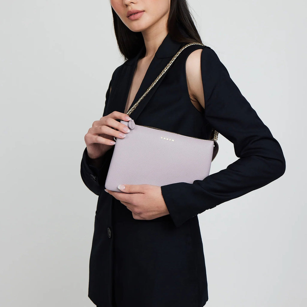 Feature Shoulder Strap | Gold Curb Chain