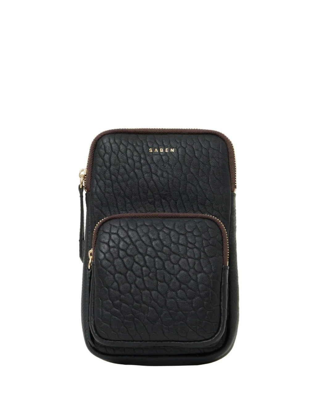 Nikko Pocket Phone Sling | Black Bubble