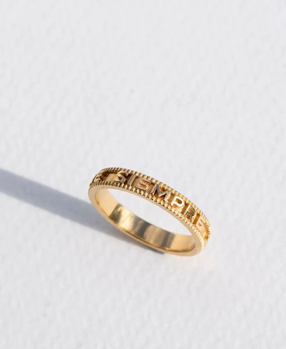 Siempre Ring | Gold