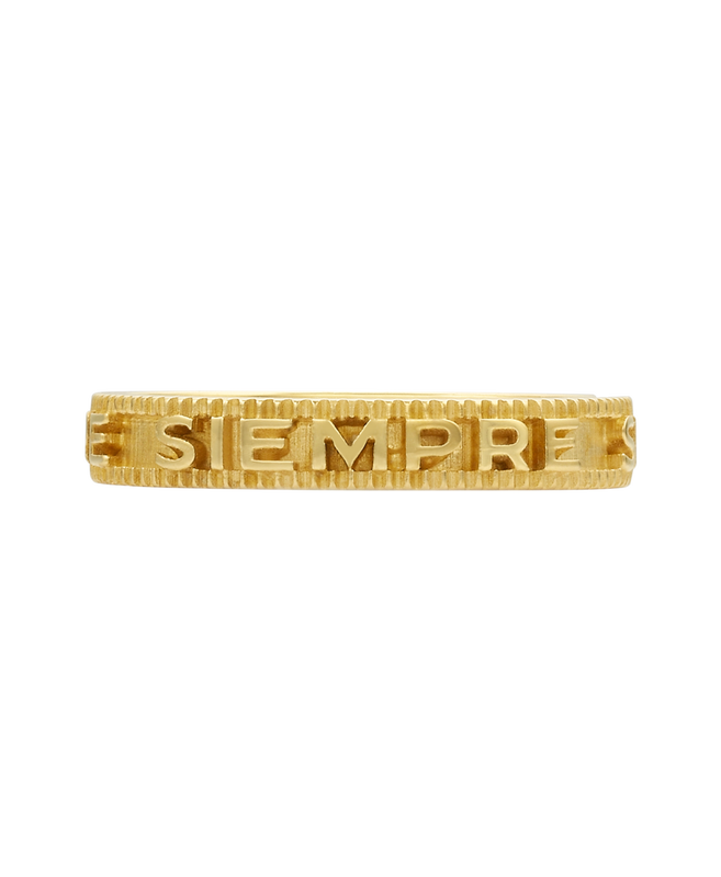 Siempre Ring | Gold
