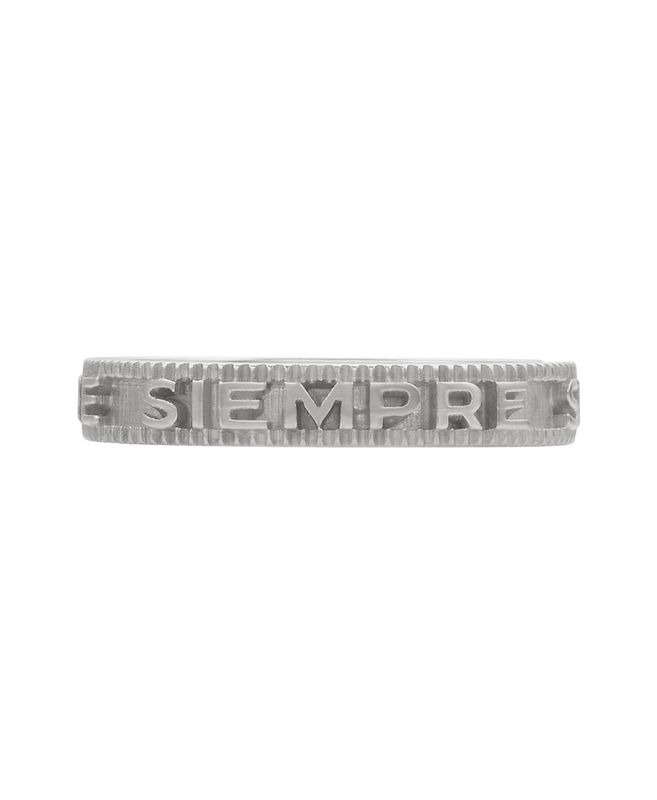 Siempre Ring | Silver