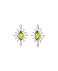Sister Stud | 925 Sterling Silver | Peridot
