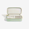 Small Zipped Jewellery Box | Sage Green