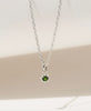 Stella Necklace | Sterling Silver | Chrome Diopside