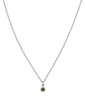Stella Necklace | Sterling Silver | Chrome Diopside