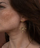 Sunburst Earrings | 22k Gold Vermeil & Lemon Quartz