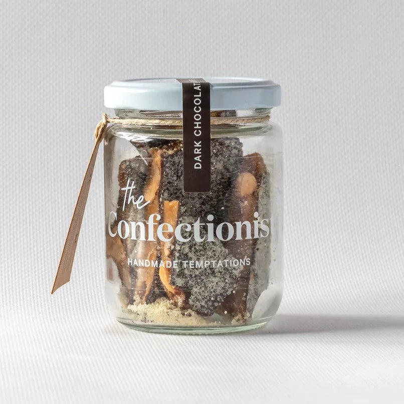 Dark Chocolate Almond Toffee | 85gm Jar