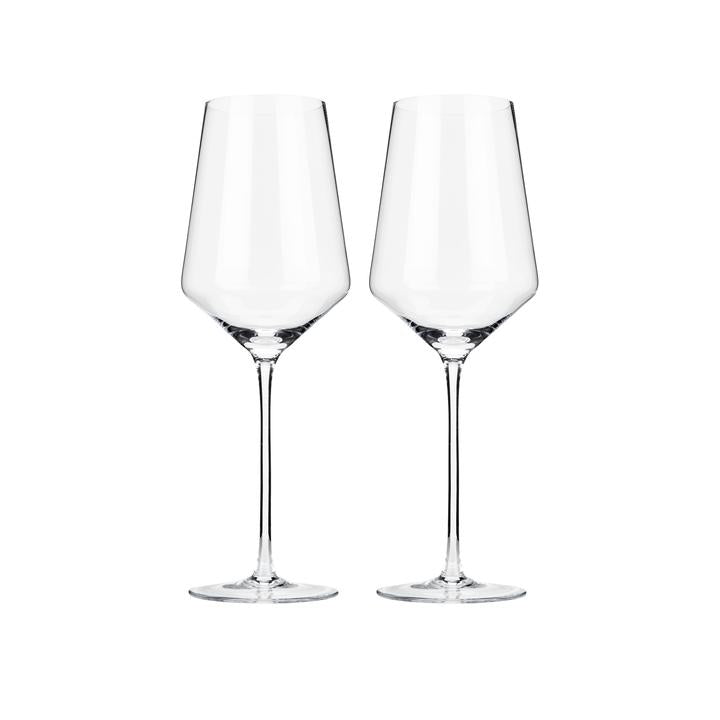 Crystal Bordeaux Glasses | Set of 2