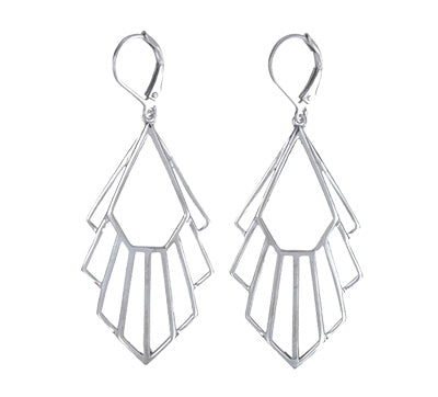 Flossie Earrings | Silver