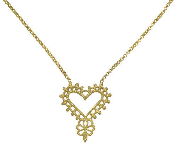 Gypsy Love Necklace | Gold