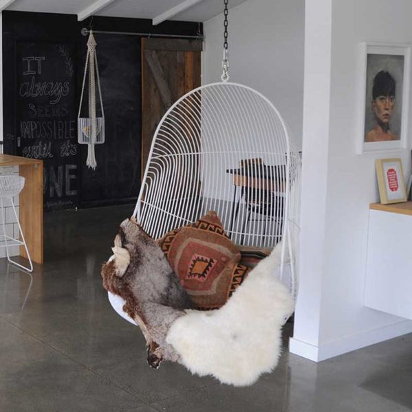 Hokianga Hanging Chair | White