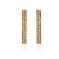 Bar Climber | White Topaz | Gold