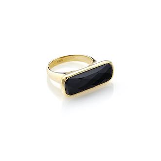 Grace Ring | Black Onyx & Gold