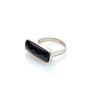 Grace Ring | Black Onyx & Silver