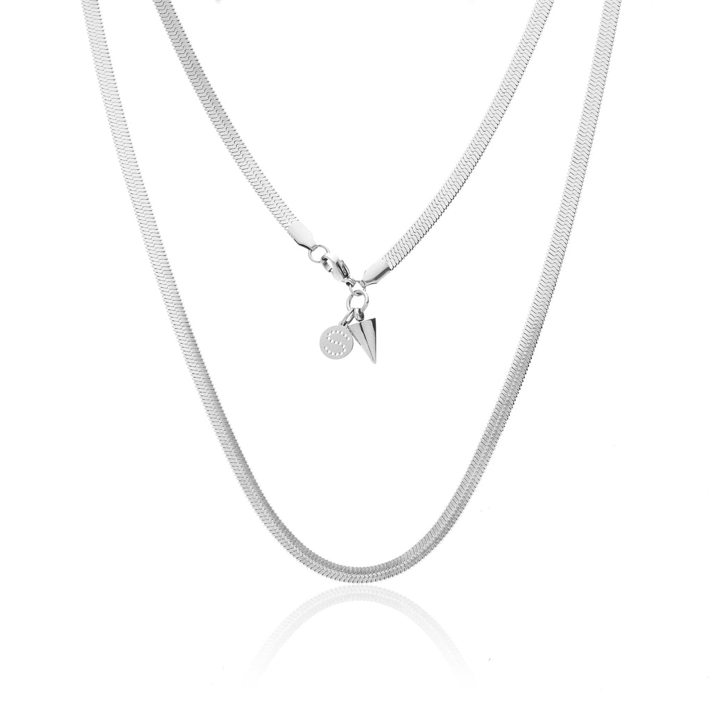 Silky Necklace | Silver