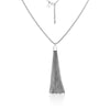 Manhattan Tassel Necklace | Silver