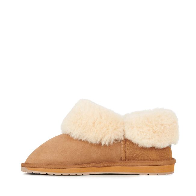 Platinum Mintaro Slipper | Chestnut