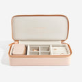 Large Zipped Jewellery Box | Blush