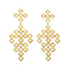 Zoe & Morgan | Chimi Earrings | Gold | Shop online at The Birdcage