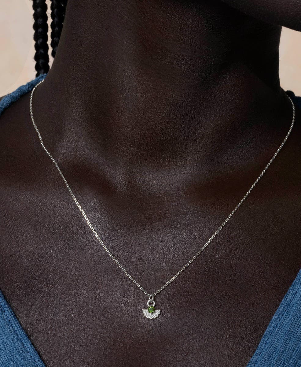 Eos Necklace | Chrome Diopside
