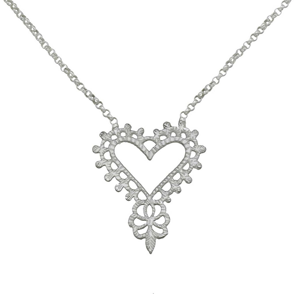 Gypsy Love Necklace | Silver