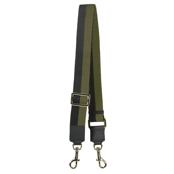 Feature Strap | Black & Khaki