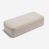 Large Zipped Jewellery Box | Taupe Grey